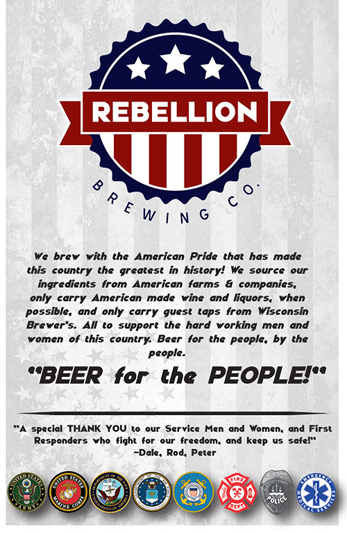 Rebellion Brewing - BEER for the PEOPLE