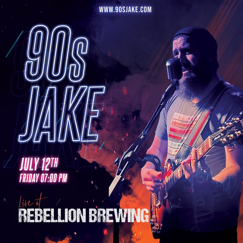 90's Jake at Rebellion Brewing!