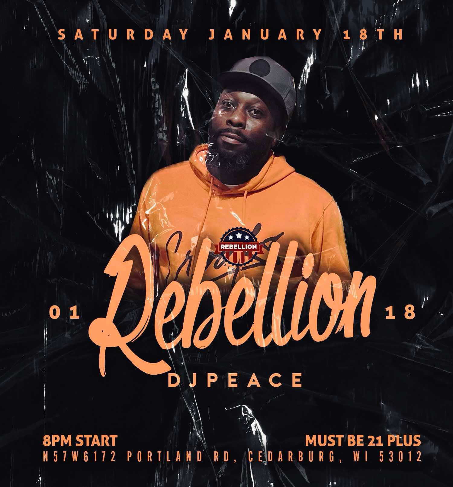 DJ PEACE at Rebellion!